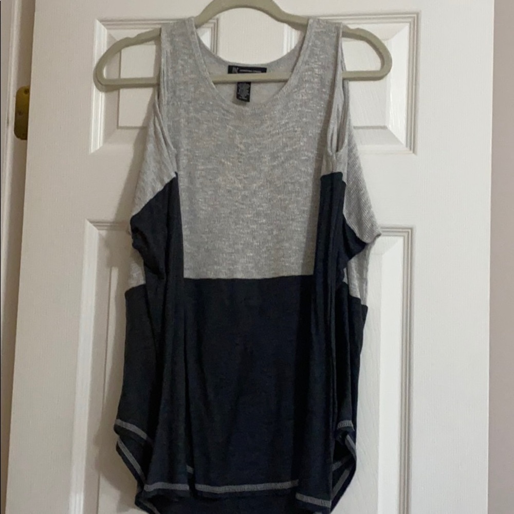 INC Cold Shoulder Sweater/Tee!